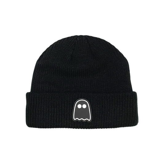 Knit Logo Beanie - Black